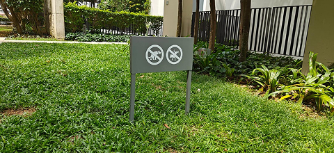 large format signage printing singapore wall graphic display